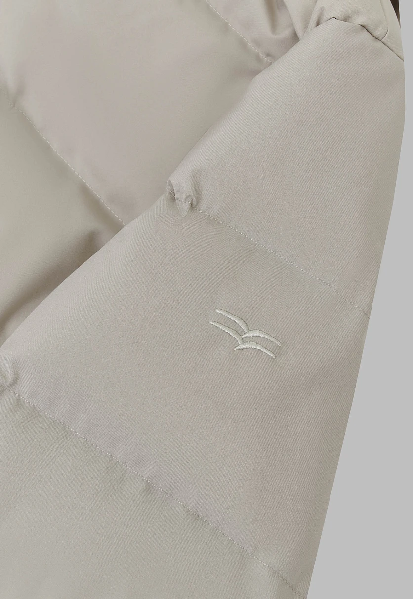 Длинный пуховик с натуральным пухом, Модель FAF11062, Фото №7