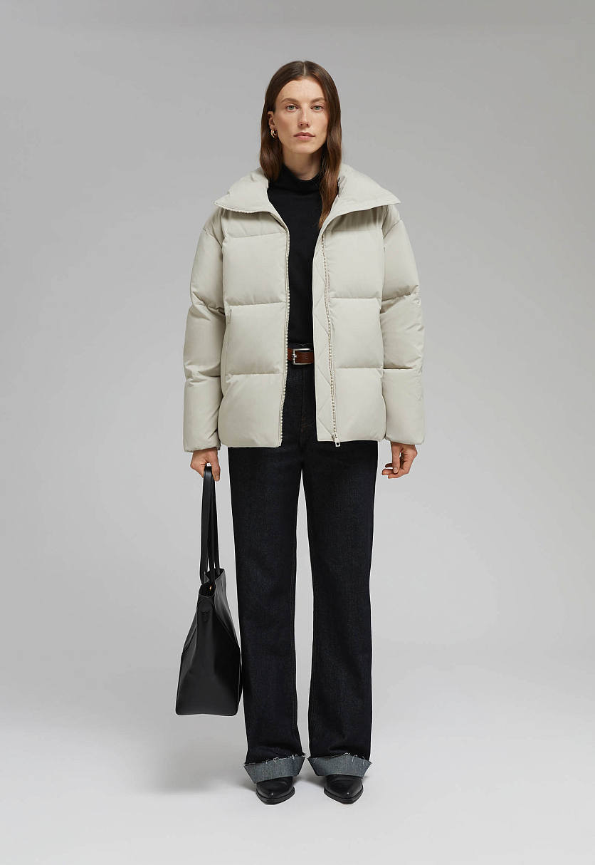 Пуховик с натуральным пухом