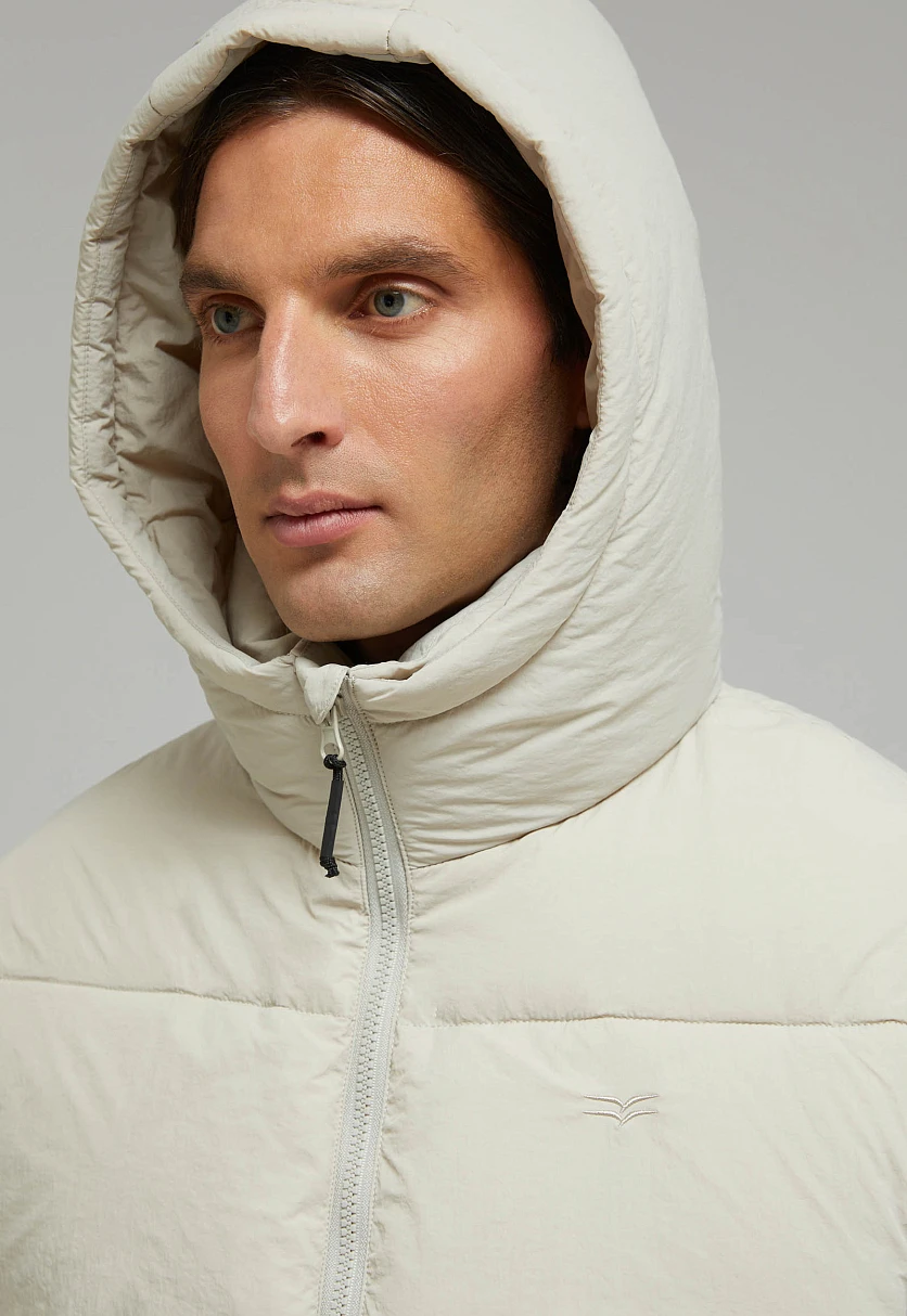 Утепленная куртка с капюшоном, Модель FAF21011, Фото №6