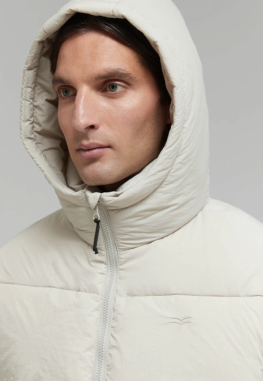 Утепленная куртка с капюшоном, Модель FAF21011, Фото №9