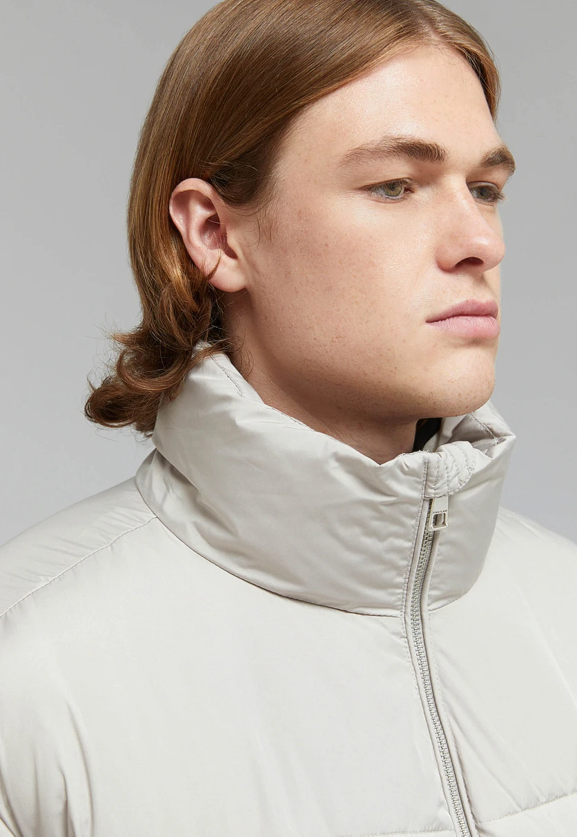 Утепленная куртка с воротником-стойкой, Модель FAF21067, Фото №9