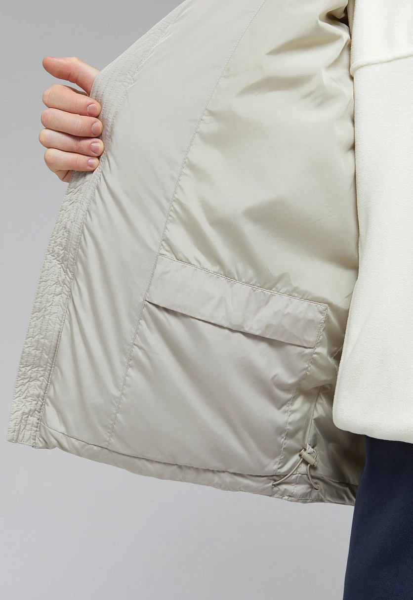 Утепленная куртка с воротником-стойкой, Модель FAF21067, Фото №7