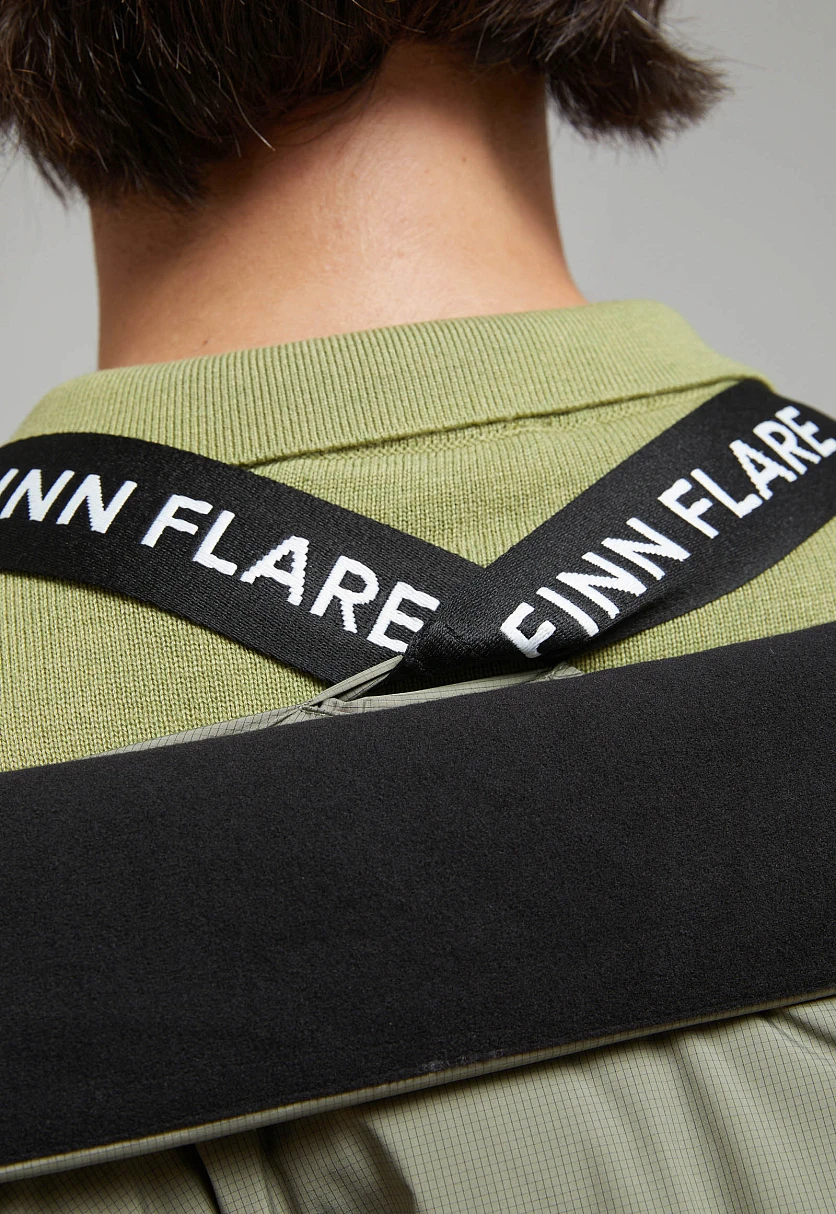 Стеганый пуховик с натуральным пухом 929 vetiver FAF21096Купить в интернет-магазине FINN FLARE, предосмотр фото №15 Стеганый пуховик с натуральным пухом, Модель FAF21096, Фото №15