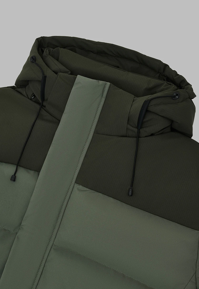 Стеганая куртка с капюшоном, Модель FAF22008, Фото №6