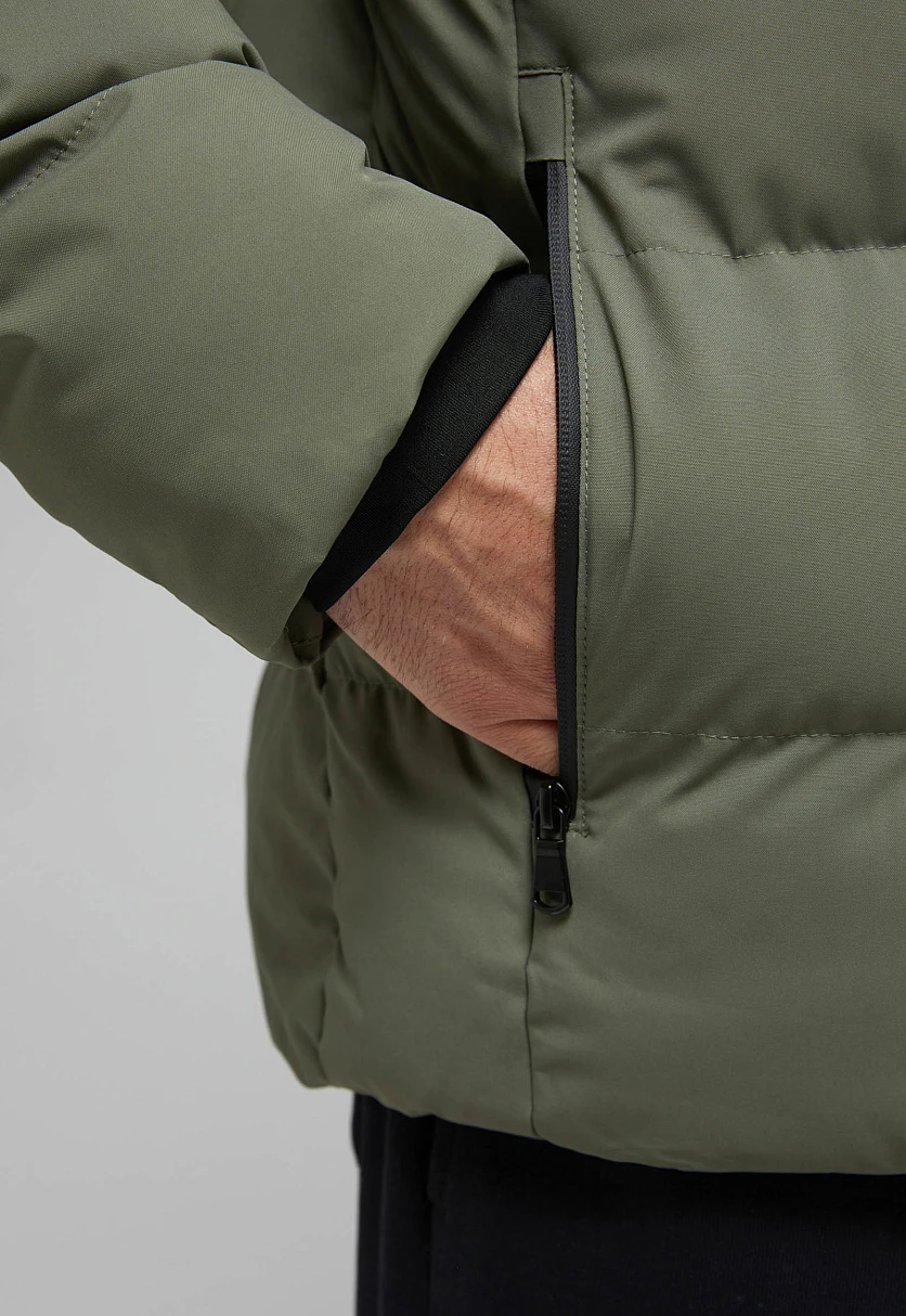 Стеганая куртка с капюшоном, Модель FAF22008, Фото №5