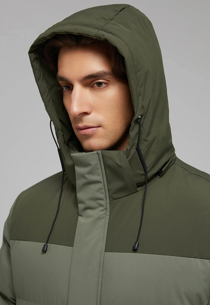 Стеганая куртка с капюшоном, Модель FAF22008, Фото №6