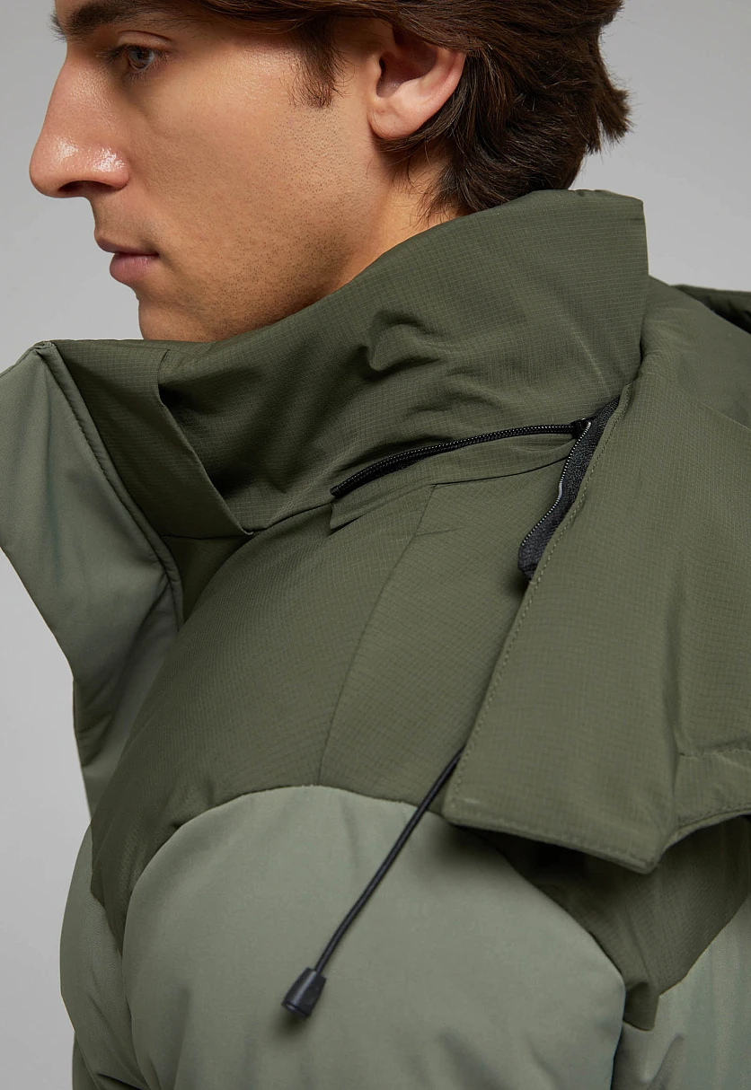 Стеганая куртка с капюшоном, Модель FAF22008, Фото №5