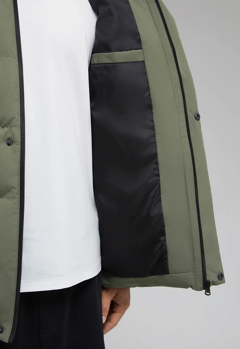 Стеганая куртка с капюшоном, Модель FAF22008, Фото №7