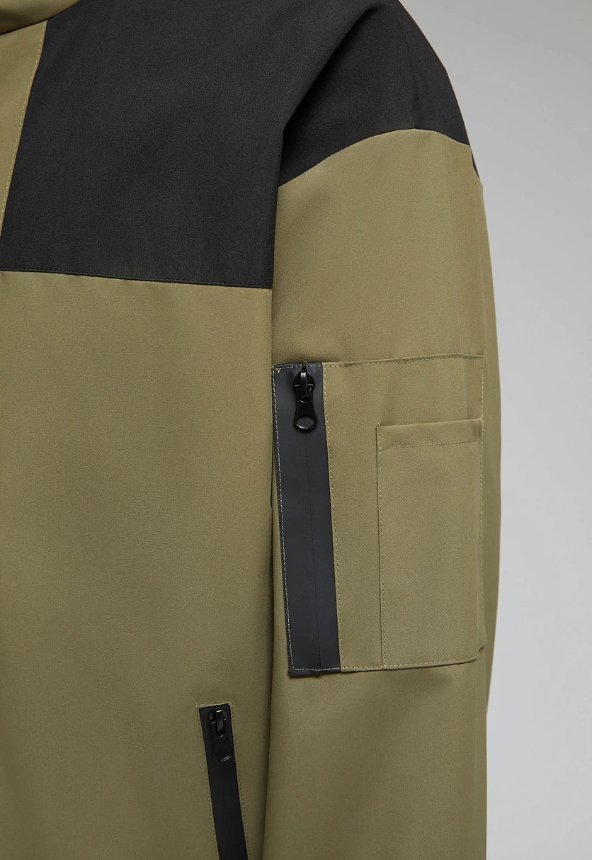 Ветровка с капюшоном, Модель FAF210117, Фото №6