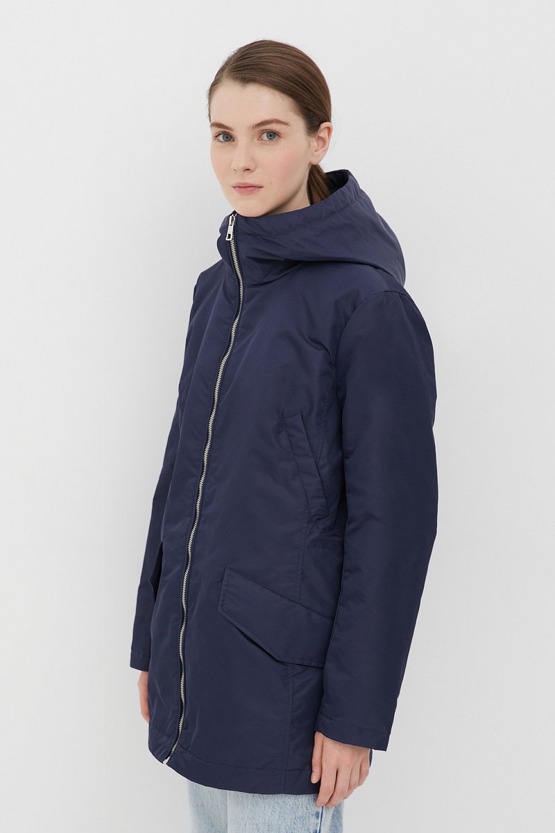 Утепленная куртка женская в стиле casual, Модель FBC11000, Фото №3