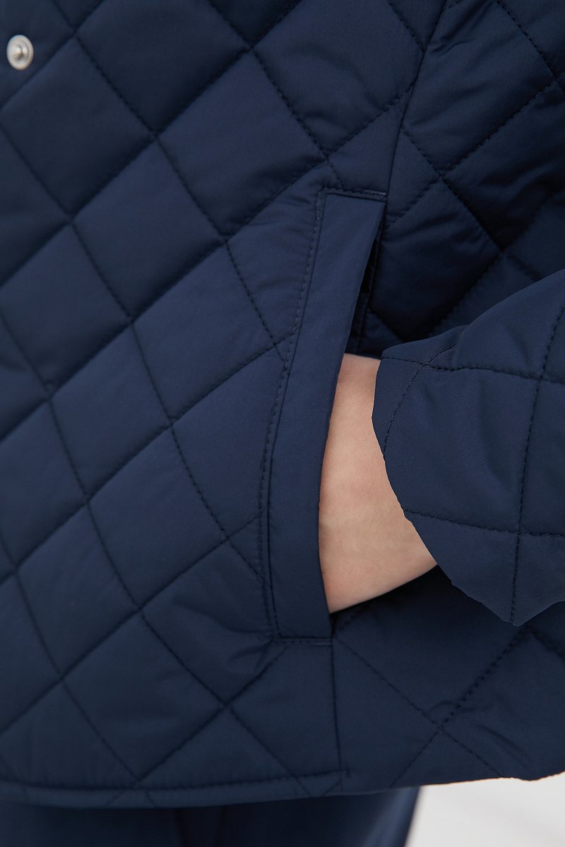 Утепленная женская стеганая куртка, Модель FBC11010, Фото №6