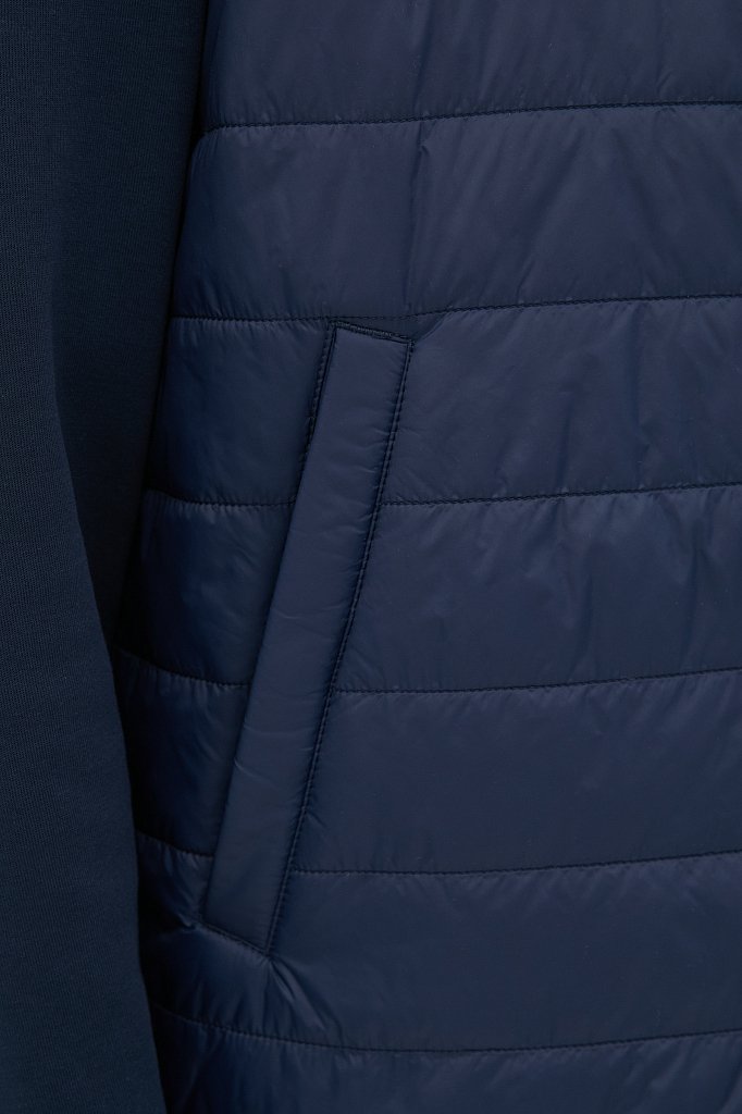 Утепленная куртка без меха мужская, Модель FBC21004, Фото №7