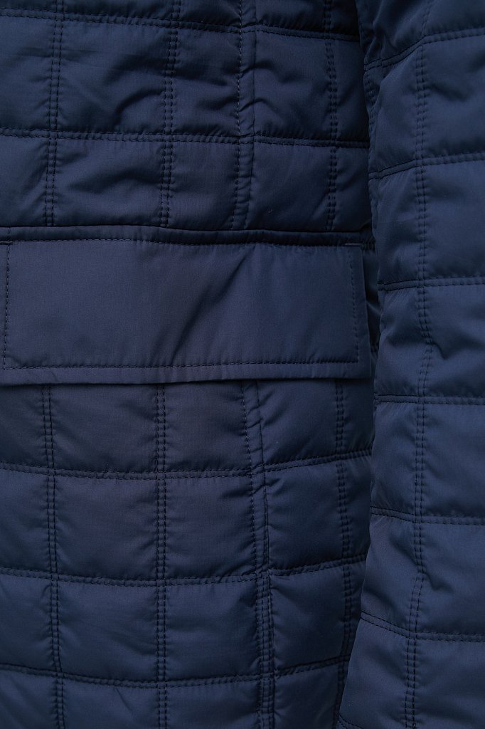 Утепленная куртка без меха мужская, Модель FBC21006, Фото №6