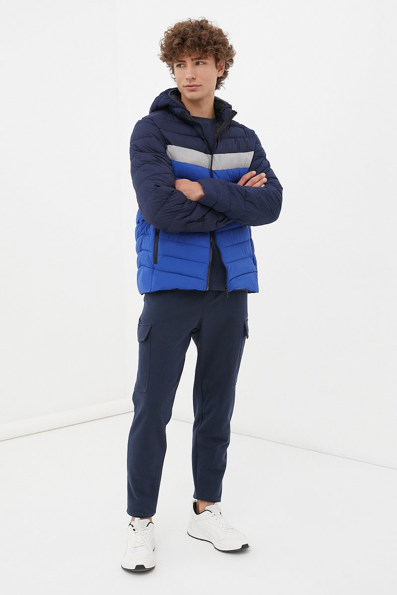 Легкая утепленная куртка мужская, Модель FBC21057C, Фото №2