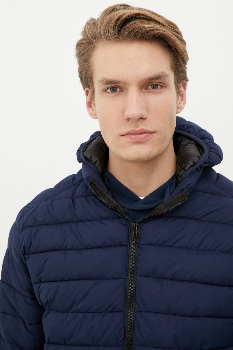 Легкая утепленная куртка мужская, Модель FBC21059C, Фото №6