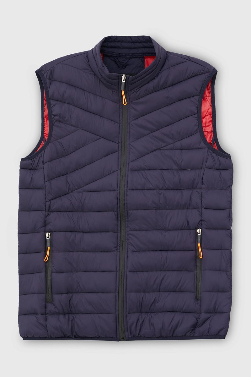 Утепленный мужской жилет стиля casual, Модель FBC21061C, Фото №7
