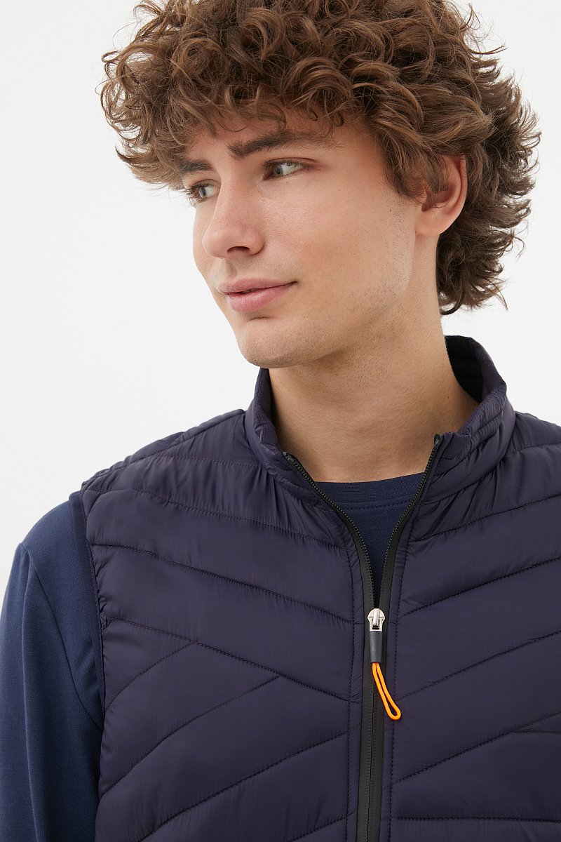 Утепленный мужской жилет стиля casual, Модель FBC21061C, Фото №5