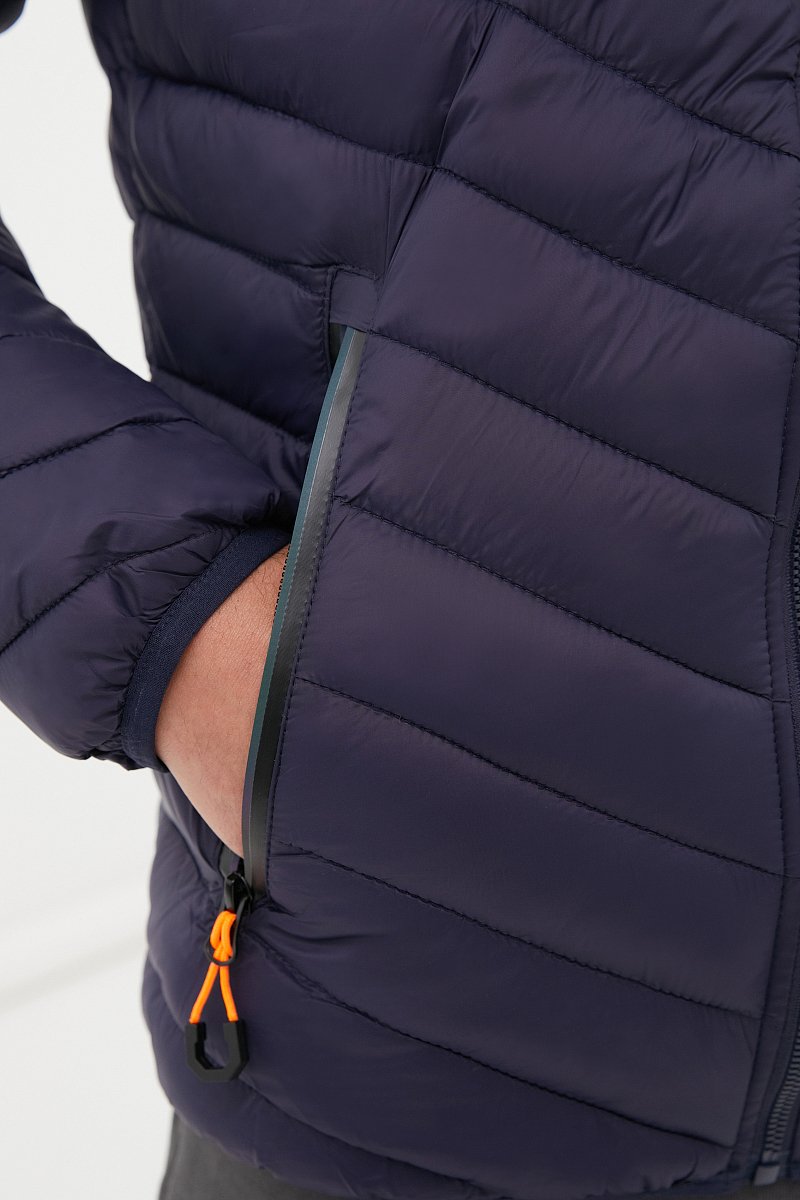 Легкая утепленная куртка мужская, Модель FBC21063C, Фото №6