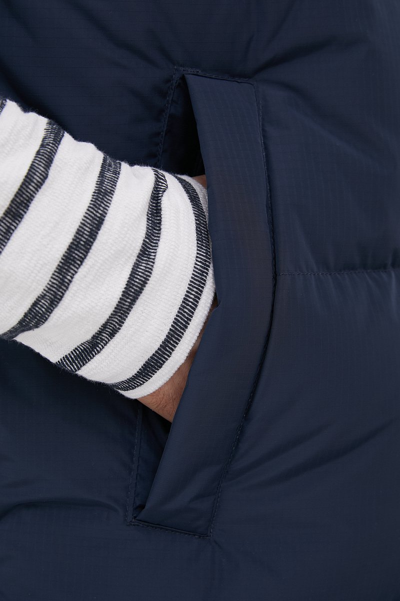 Утепленный мужской жилет стиля casual, Модель FBC23059, Фото №6