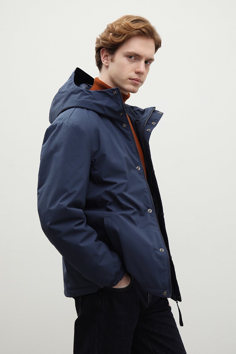 Утепленная куртка с капюшоном, Модель FBC23060, Фото №4