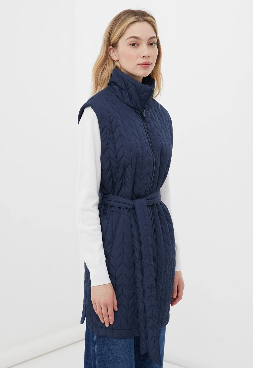 Утепленный женский жилет стиля casual, Модель FBC11028, Фото №3