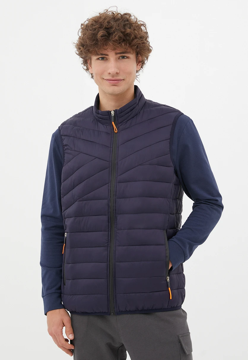 Утепленный мужской жилет стиля casual, Модель FBC21061C, Фото №1