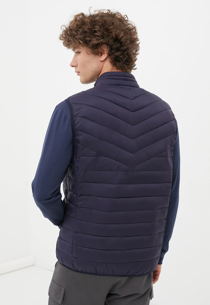 Утепленный мужской жилет стиля casual, Модель FBC21061C, Фото №4