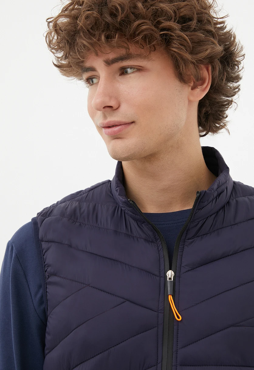 Утепленный мужской жилет стиля casual, Модель FBC21061C, Фото №5