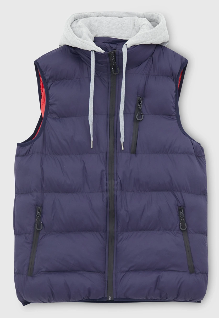 Утепленный мужской жилет стиля casual, Модель FBC21062C, Фото №8