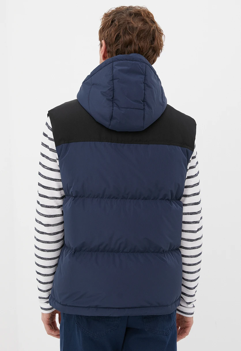Утепленный мужской жилет стиля casual, Модель FBC23059, Фото №4