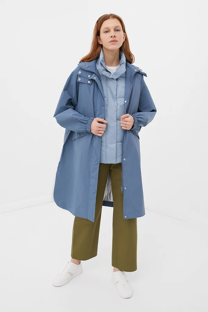 Плащ женский в стиле casual, Модель FBC13018, Фото №2
