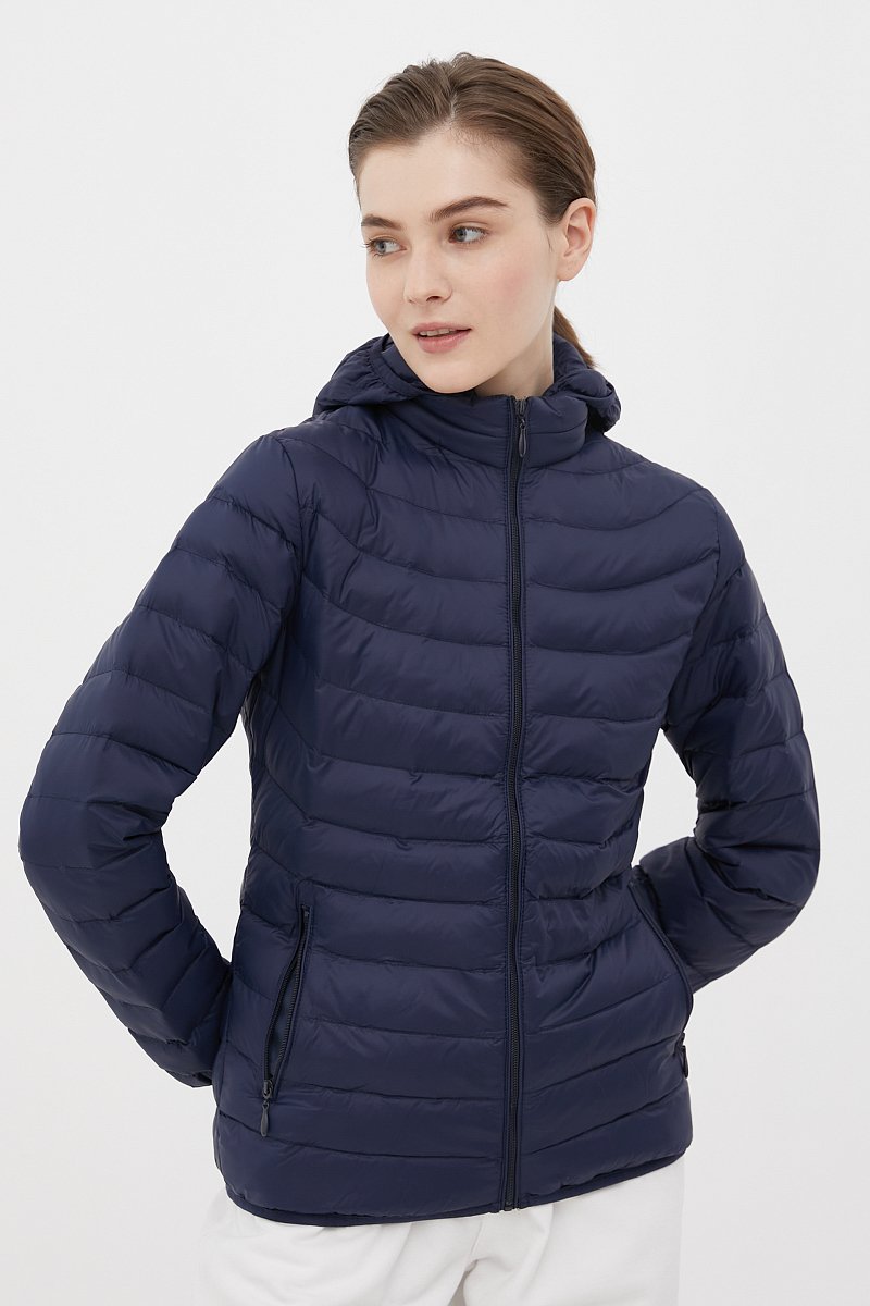 Легкая утепленная куртка женская, Модель FBC110146C, Фото №1