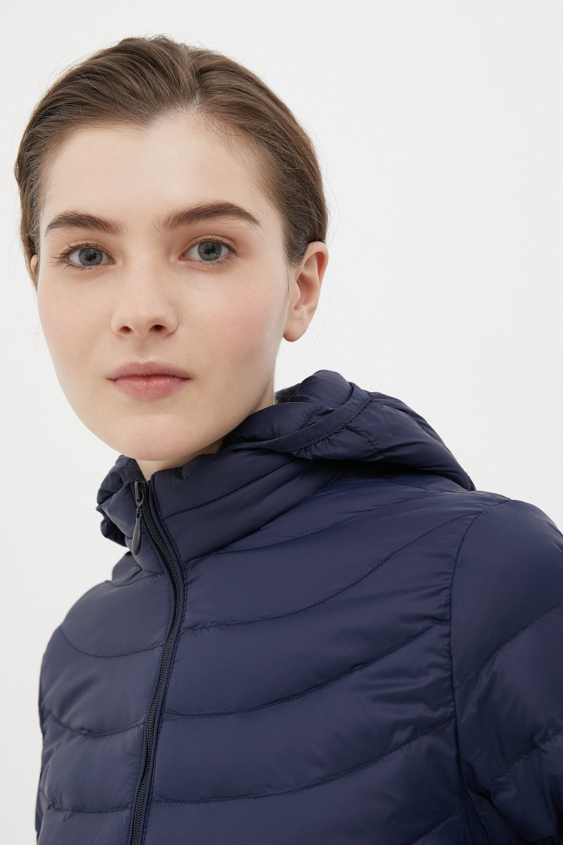 Легкая утепленная куртка женская, Модель FBC110146C, Фото №5