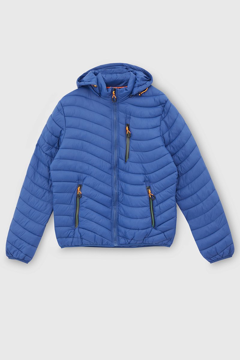 Легкая утепленная куртка мужская, Модель FBC21063C, Фото №7