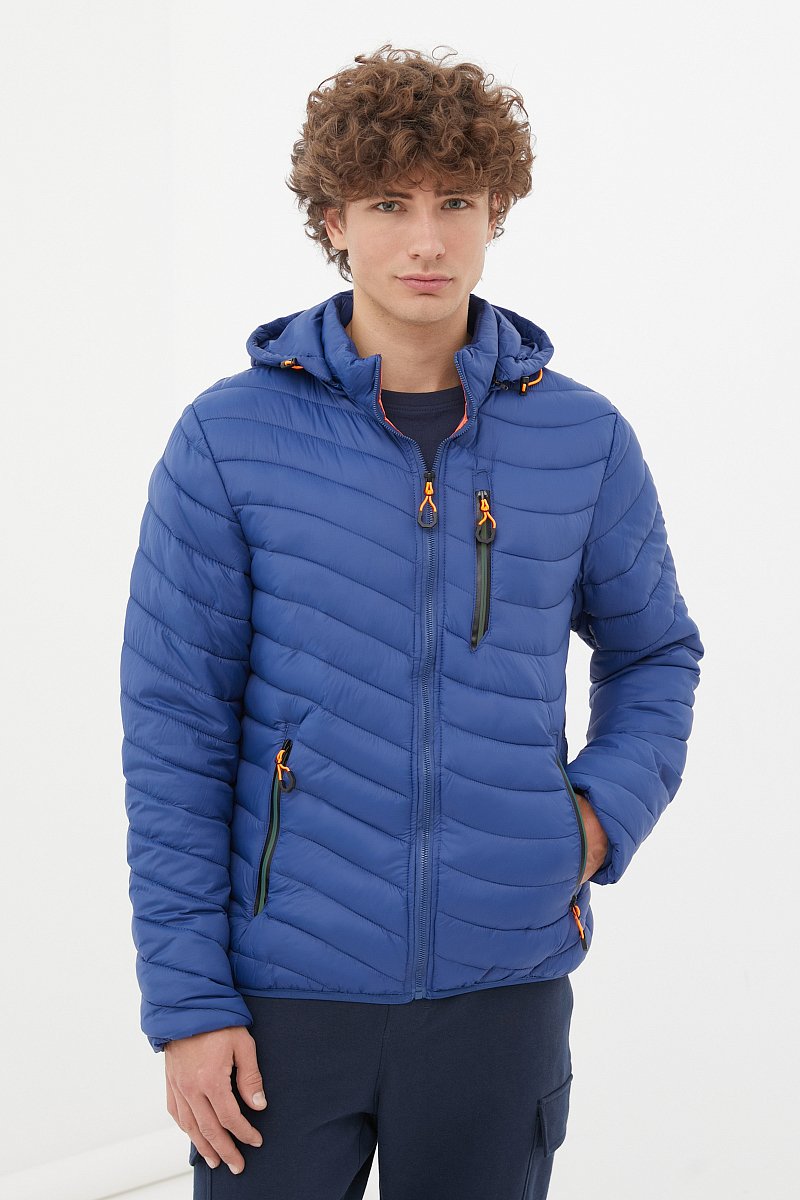 Легкая утепленная куртка мужская, Модель FBC21063C, Фото №1