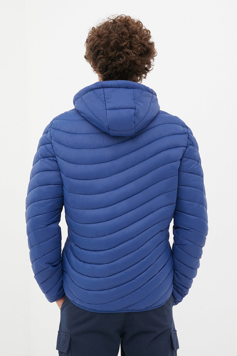 Легкая утепленная куртка мужская, Модель FBC21063C, Фото №4