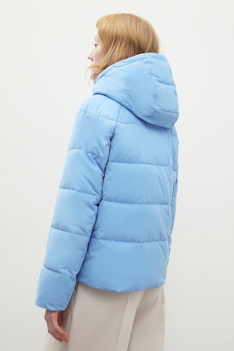 Утепленная куртка с капюшоном, Модель FBC110127, Фото №5