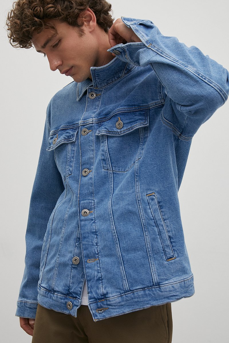 Джинсовая куртка мужская, Модель FBC25000, Фото №3