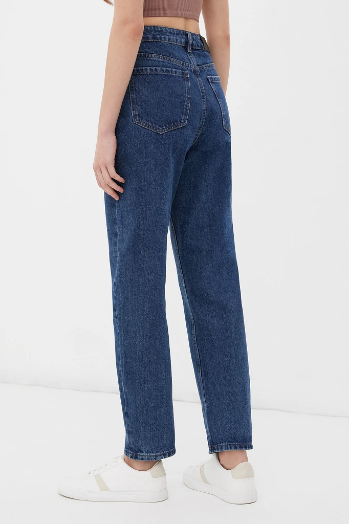 Джинсы straight fit женские, Модель FBC15032, Фото №4