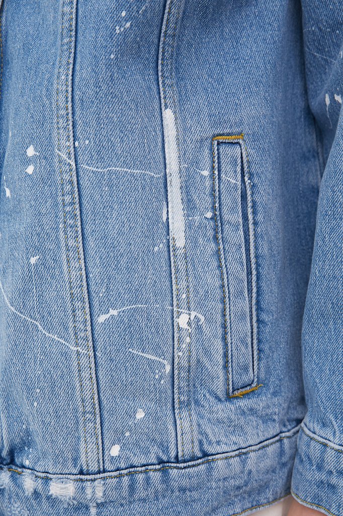 Ветровка джинсовая женская, Модель FBC15001, Фото №6