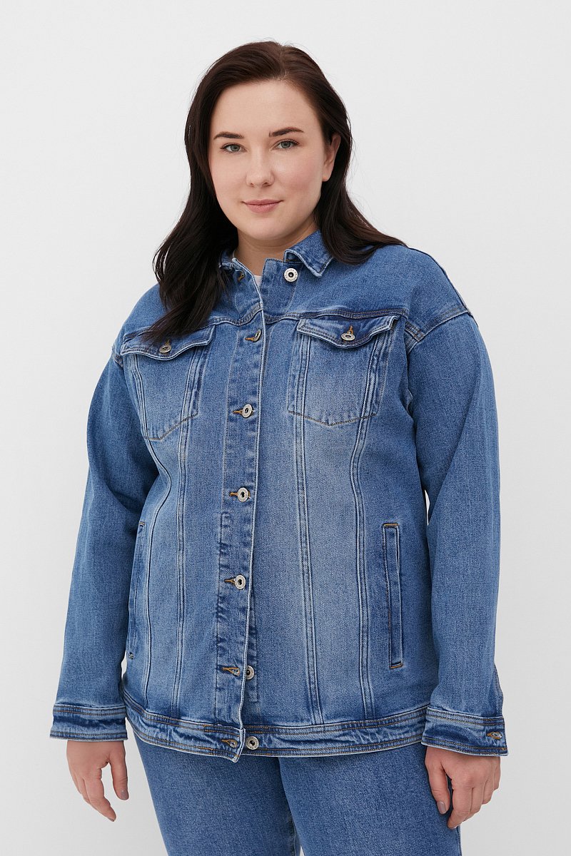 Куртка джинсовая женская, Модель FBC15022, Фото №1