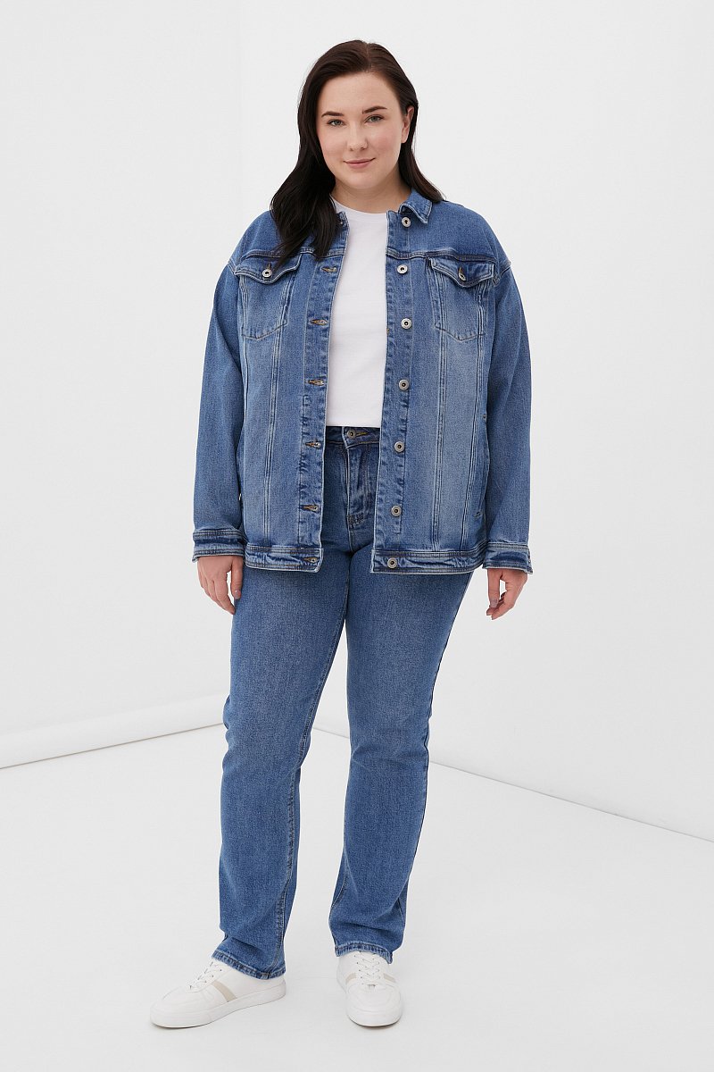 Куртка джинсовая женская, Модель FBC15022, Фото №2