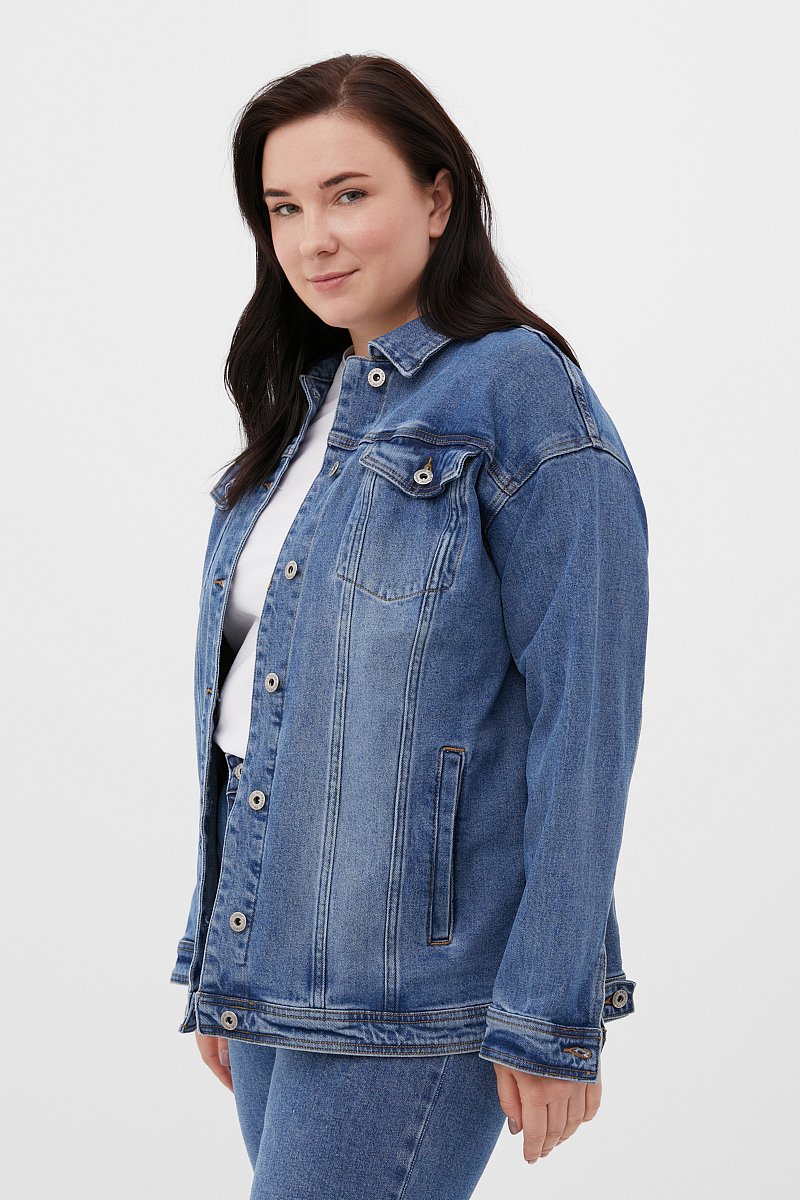 Куртка джинсовая женская, Модель FBC15022, Фото №3