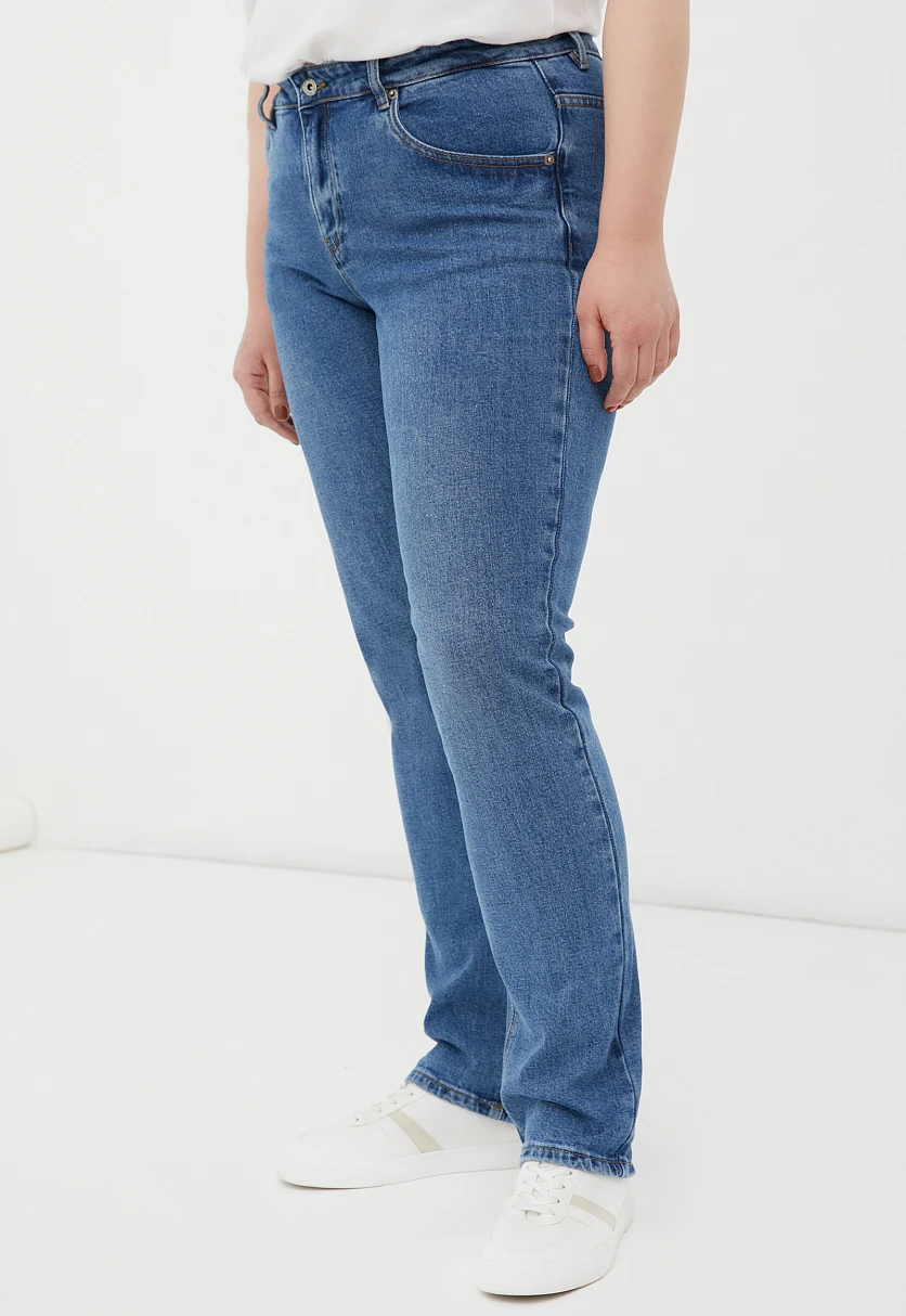 Джинсы straight fit женские, Модель FBC15036, Фото №3