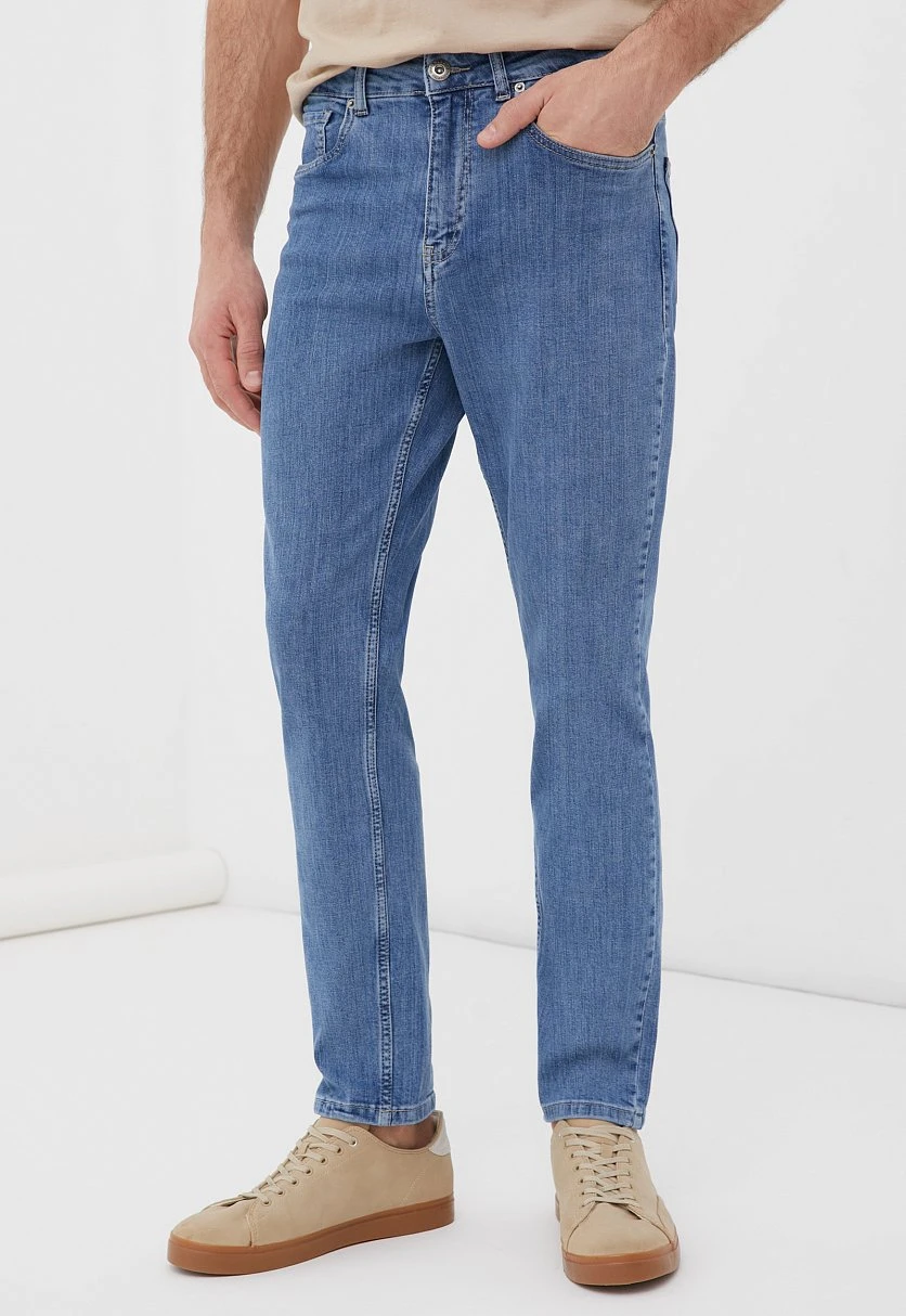 Джинсы straight fit мужские, Модель FBC25017, Фото №2