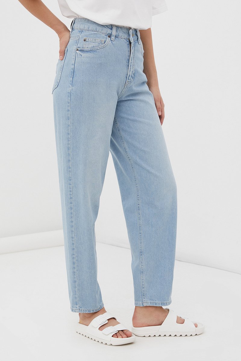 Джинсы женские tapered fit, Модель FBC15007, Фото №3