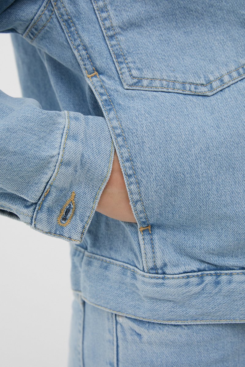 Ветровка джинсовая женская, Модель FBC15012, Фото №6