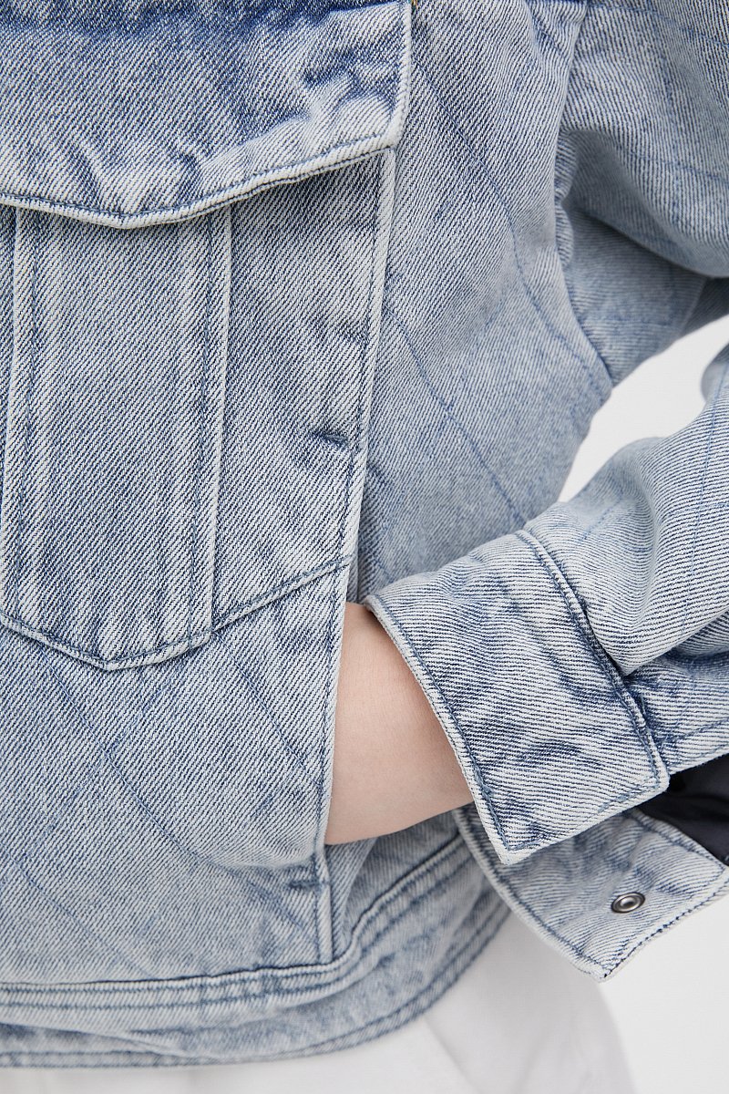Ветровка джинсовая женская, Модель FBC15017, Фото №6