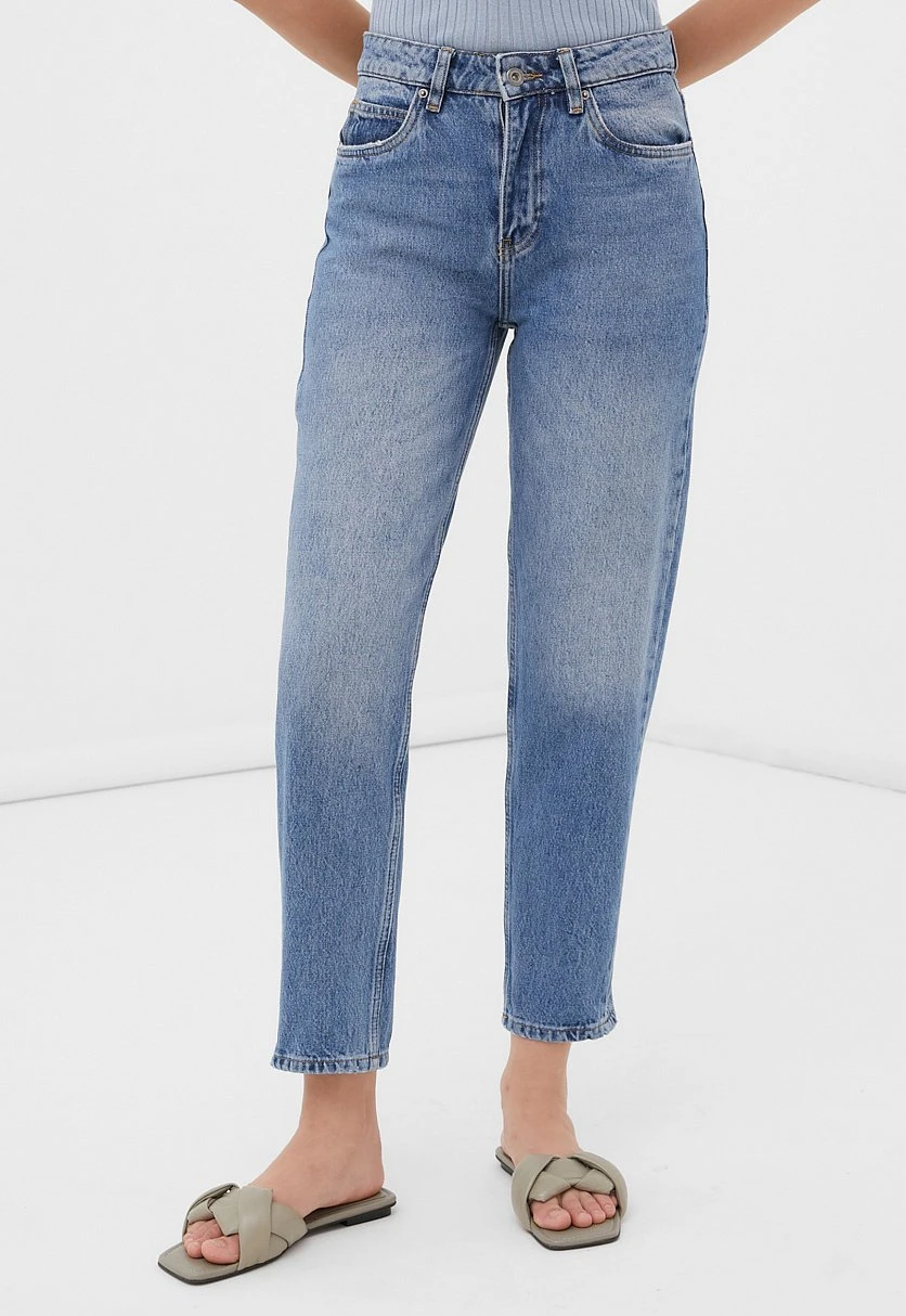Джинсы tapered fit женские, Модель FBC15004, Фото №3