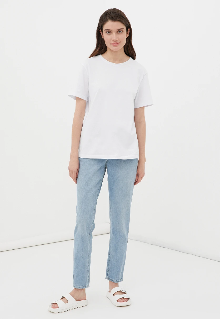 Джинсы tapered fit женские, Модель FBC15016, Фото №1
